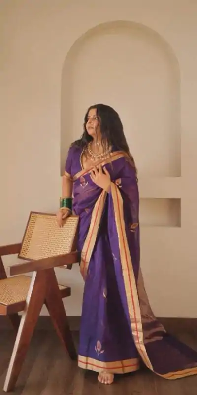 KP 5084 Purple Soft Lichi Silk Lace Work & Lace Border Saree in Exclusive Offer ₹1449. Delivery 4-6 Working Days. Shop now. | Sarees, Bollywood Sarees, Creative Sarees, Designer Sarees, Embroidered Sarees, Ethnic Saree, Modern Digital sarees, Party Wear Sarees