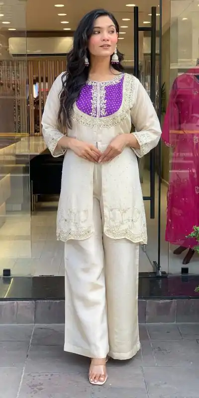SRK 5277 Purple Mal Cotton With Embroidery Work & Bead Work Salwar Suit . Affordable Price ₹1799. Delivery 4-6 Working Days. Shop now. | Jump Suits, Salwar suit, Casual Suits, Creative suits, Designer Suits, Palazzo Suits, Party Wear Suits, Patiala Suits, Straight Suits