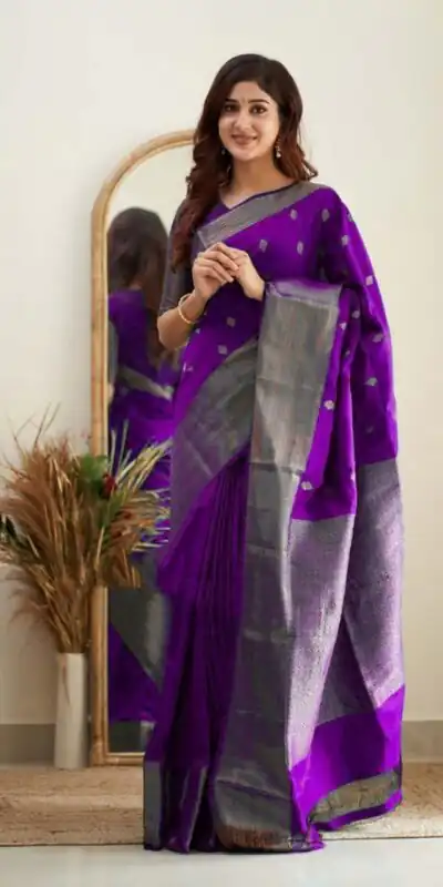KP 5088 Purple Soft Lichi Silk Cloth Saree With Lace Border & Lace Work. Best Price ₹1349. Delivery 4-6 Working Days. Shop now. | Sarees, Bollywood Sarees, Creative Sarees, Designer Sarees, Embroidered Sarees, Ethnic Saree, Modern Digital sarees, Party Wear Sarees