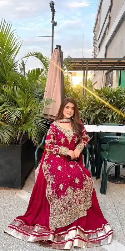NSR 870 Red Georgette Silk Embroidery Lace Work Salwaar Suit in . Introductory Price ₹2399. Delivery 4-6 Working Days. Shop now. | Jump Suits, Tops & Bottoms, Track Suits, Salwar suit, Casual Suits, Creative suits, Designer Suits, Palazzo Suits, Party Wear Suits, Patiala Suits, Straight Suits, Trendy Wear