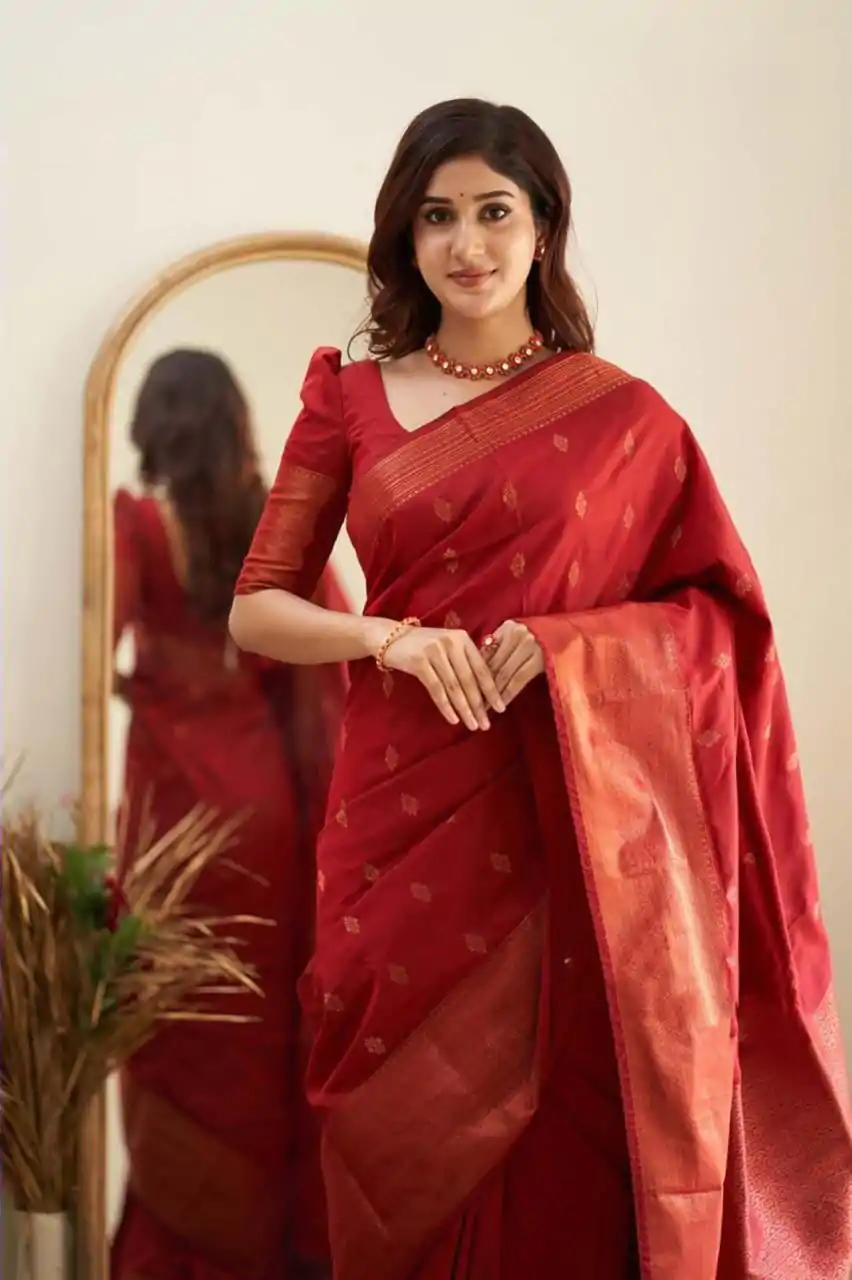 KP 5088 Red Soft Lichi Silk Cloth Saree With Lace Border & Lace Work. Best Price ₹1349. Delivery 4-6 Working Days. Shop now. | Sarees, Bollywood Sarees, Creative Sarees, Designer Sarees, Embroidered Sarees, Ethnic Saree, Modern Digital sarees, Party Wear Sarees