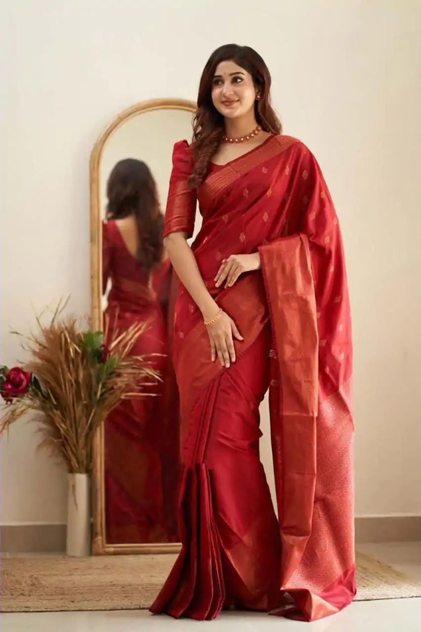 KP 5088 Red Soft Lichi Silk Cloth Saree With Lace Border & Lace Work. Best Price ₹1349. Delivery 4-6 Working Days. Shop now. | Sarees, Bollywood Sarees, Creative Sarees, Designer Sarees, Embroidered Sarees, Ethnic Saree, Modern Digital sarees, Party Wear Sarees