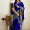 KP 5088 Royal Blue Soft Lichi Silk Cloth Saree With Lace Border & Lace Work. Best Price ₹1349. Delivery 4-6 Working Days. Shop now. | Sarees, Bollywood Sarees, Creative Sarees, Designer Sarees, Embroidered Sarees, Ethnic Saree, Modern Digital sarees, Party Wear Sarees