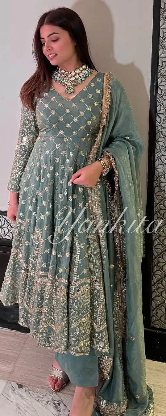 SR 1655 Teal Faux Georgette Salwar Suit Perfect for Wedding, Party, Diwali, Holi, Housewarming – . Introductory Price ₹2149. Delivery 4-6 Working Days. | Jump Suits, Salwar suit, Casual Suits, Creative suits, Designer Suits, Palazzo Suits, Party Wear Suits, Patiala Suits, Straight Suits
