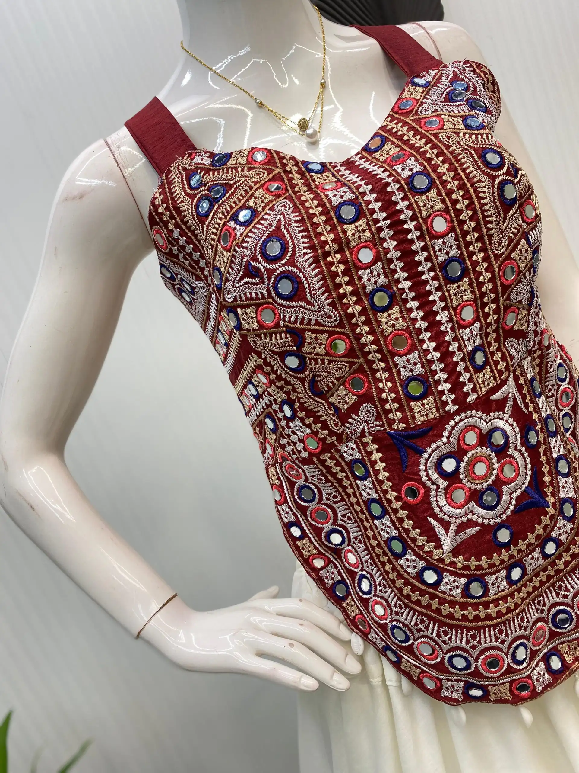 LG 652 White Bangalorey With Mirror Work & Embroidery Work Lehenga Choli . Affordable Price ₹1949. Delivery 4-6 Working Days. Shop now. | Lehenga, Bollywood Lehenga, Creative Lehenga, Designer Lehenga, Embroidered Lehenga, Party Wear Lehenga