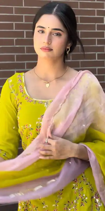 LG 1997 Yellow Georgette Embroidery Work & Lace Work Salwar Suit in . Festive Deal ₹1899. Delivery 4-6 Working Days. Shop now. | Jump Suits, Tops & Bottoms, Track Suits, Salwar suit, Casual Suits, Creative suits, Designer Suits, Palazzo Suits, Party Wear Suits, Patiala Suits, Straight Suits, Trendy Wear