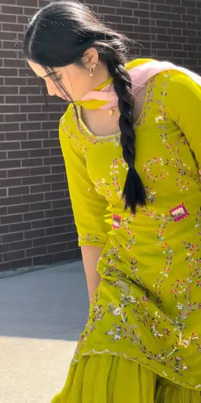 LG 1997 Yellow Georgette Embroidery Work & Lace Work Salwar Suit in . Festive Deal ₹1899. Delivery 4-6 Working Days. Shop now. | Jump Suits, Tops & Bottoms, Track Suits, Salwar suit, Casual Suits, Creative suits, Designer Suits, Palazzo Suits, Party Wear Suits, Patiala Suits, Straight Suits, Trendy Wear