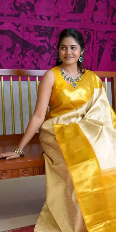 KP 6046 Yellow Soft Lichi Silk with Lace Border & Lace Work Saree . Best Price ₹1449. Delivery 4-6 Working Days. Shop now. | Sarees, Bollywood Sarees, Creative Sarees, Designer Sarees, Embroidered Sarees, Ethnic Saree, Modern Digital sarees, Party Wear Sarees