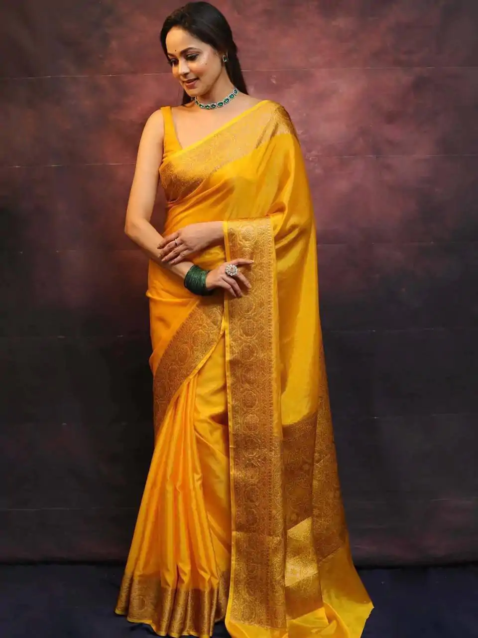 KP 6009 Yellow Soft Lichi Silk With Lace Border & Lace Work. Now Saree at just ₹1349. Delivery 4-6 Working Days. Shop now. | Sarees, Bollywood Sarees, Creative Sarees, Designer Sarees, Embroidered Sarees, Ethnic Saree, Modern Digital sarees, Party Wear Sarees