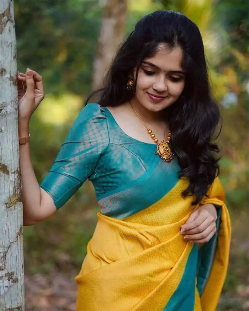 KP 5059 Yellow Color Soft Lichi Silk Cloth. Saree with Designer Work. Get it for ₹1449. Delivery 4-6 Working Days. Shop now. | Sarees, Bollywood Sarees, Creative Sarees, Designer Sarees, Embroidered Sarees, Ethnic Saree, Modern Digital sarees, Party Wear Sarees