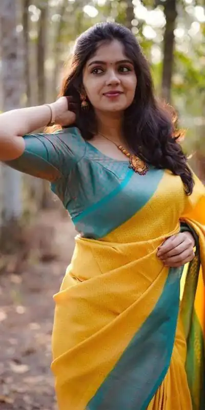 KP 5059 Yellow Color Soft Lichi Silk Cloth. Saree with Designer Work. Get it for ₹1449. Delivery 4-6 Working Days. Shop now. | Sarees, Bollywood Sarees, Creative Sarees, Designer Sarees, Embroidered Sarees, Ethnic Saree, Modern Digital sarees, Party Wear Sarees