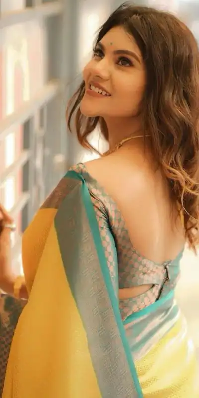 KP 5059 Yellow Color Soft Lichi Silk Cloth. Saree with Designer Work. Get it for ₹1449. Delivery 4-6 Working Days. Shop now. | Sarees, Bollywood Sarees, Creative Sarees, Designer Sarees, Embroidered Sarees, Ethnic Saree, Modern Digital sarees, Party Wear Sarees