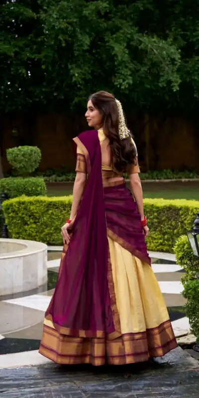 LNB 2019 Brown in Kanchipuram Zari Work & Lace Work Lehenga Choli . Special Price ₹2099. Delivery 4-6 Working Days. Shop now. | Lehenga, Bollywood Lehenga, Creative Lehenga, Designer Lehenga, Embroidered Lehenga, Party Wear Lehenga