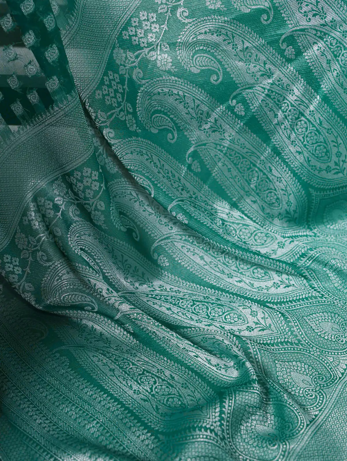 YNF 7901 Firozi Color Nylon Georgette Zari Weaving Work Saree Casual, Wedding, Festive, Events . Expected Delivery 4-6 Working Days @1599/- only | Sarees, Bollywood Sarees, Creative Sarees, Designer Sarees, Embroidered Sarees, Ethnic Saree, Modern Digital sarees, Party Wear Sarees