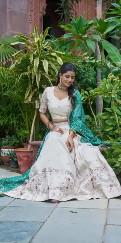 Ram 145 Firozi Color Tissue Silk Lehenga Choli with Embroidery Work. Get it for ₹2599. Delivery 4-6 Working Days. Shop now. | Lehenga, Bollywood Lehenga, Creative Lehenga, Designer Lehenga, Embroidered Lehenga, Party Wear Lehenga