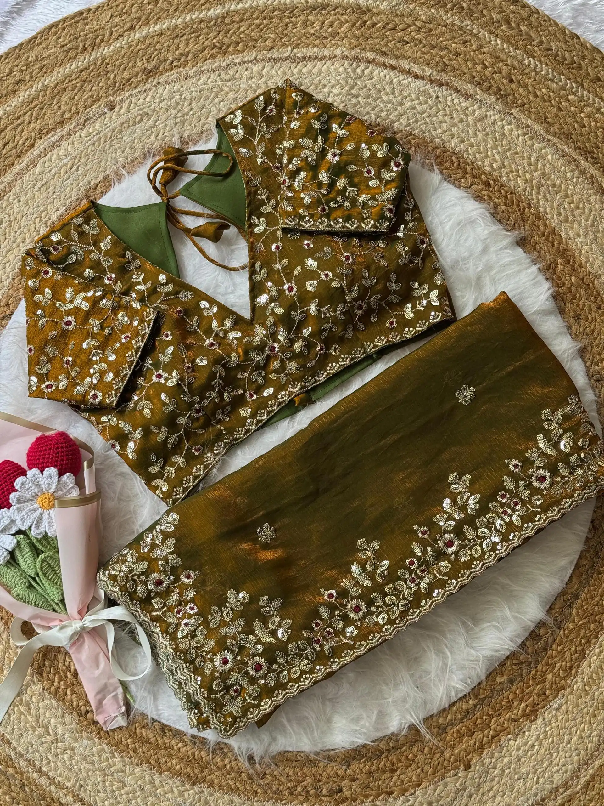 AC MISTY Gold in Fandy Chiffon Embroidery Work & Sequins Work Saree . Available at ₹1999 only. Delivery 4-6 Working Days. Shop now. | Sarees, Bollywood Sarees, Creative Sarees, Designer Sarees, Embroidered Sarees, Ethnic Saree, Modern Digital sarees, Party Wear Sarees