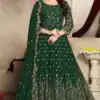  FC 94001 Green Color Georgette Multi Thread Zari Stich Anarkali Suit Wedding, Party, Festive events, etc. Expected Delivery  4-6 Working Days @2149/- | Anarkali Suits, Bollywood Anarkali, Creative-Anarkali, Designer Anarkali, Embroidered Anarkali, Party Wear Anarkali