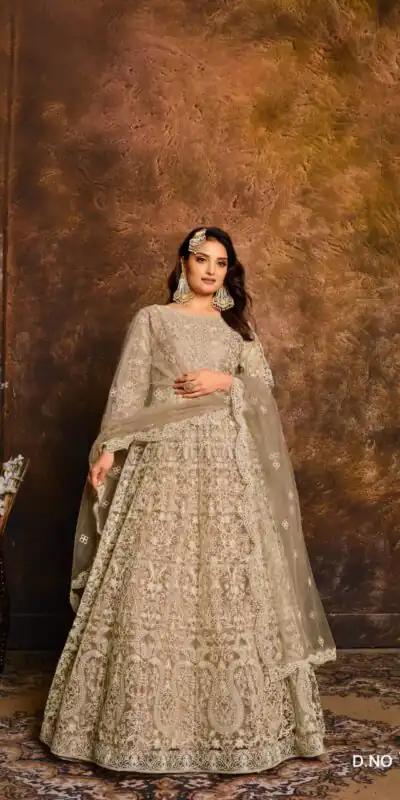 FC Vani 1903 Grey Net Salwar Suit with Embroidery Work. Wedding, Party, Festive, Events Festive Deal ₹2999. Delivery 4-6 Working Days. Shop now. | Jump Suits, Salwar suit, Casual Suits, Creative suits, Designer Suits, Palazzo Suits, Party Wear Suits, Patiala Suits, Straight Suits