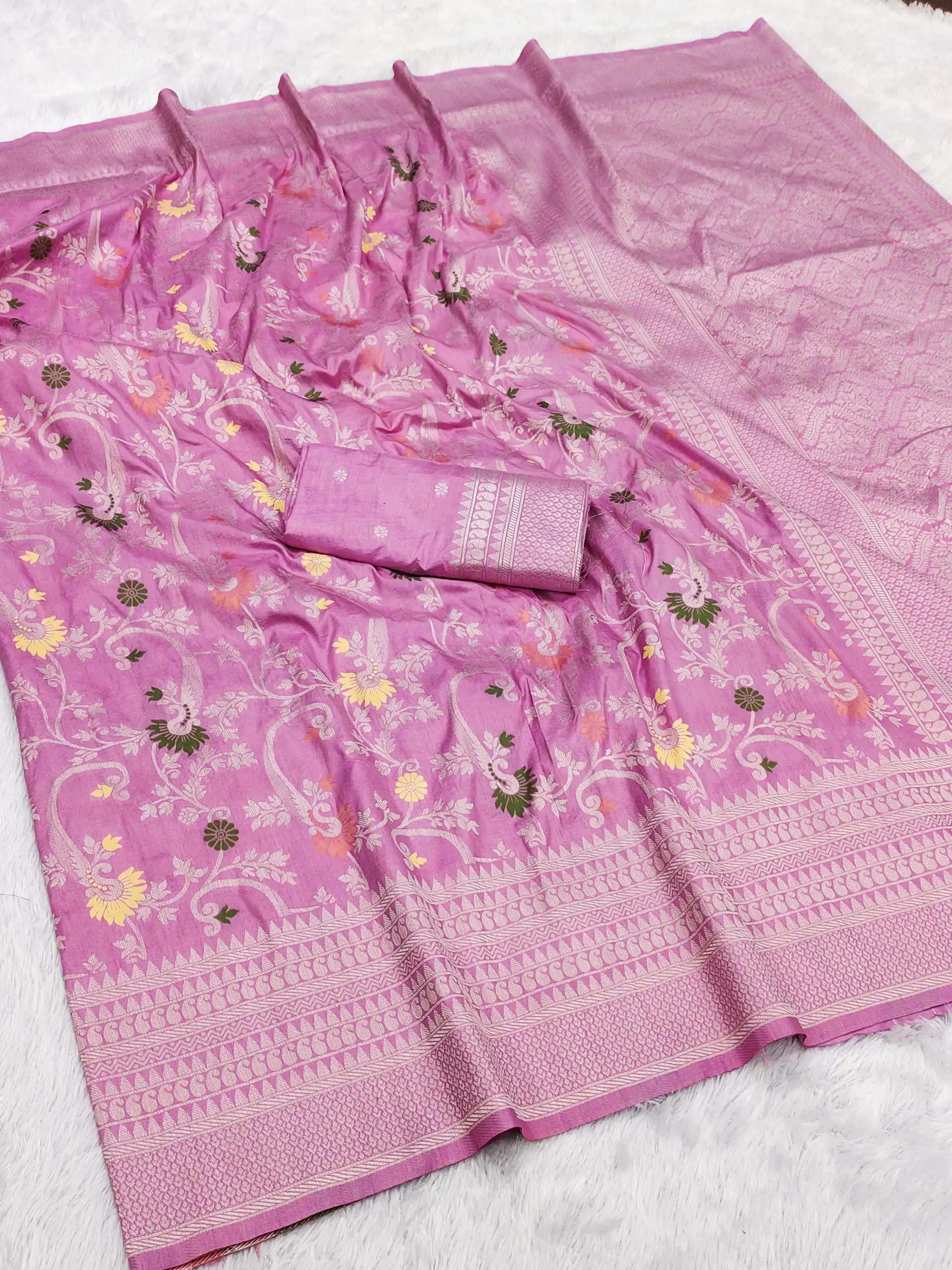 MB 105 Light Purple in Color Khaddi Pashmina Lace Work & Zari Work Saree . Special Price ₹1999. Delivery 4-6 Working Days. Shop now. | Sarees, Bollywood Sarees, Creative Sarees, Designer Sarees, Embroidered Sarees, Ethnic Saree, Modern Digital sarees, Party Wear Sarees