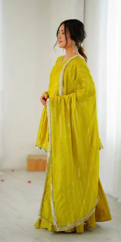 SRK 5300 Mustard Mal Chanderi With Lace Work & Mirror Work Salwar Suit . Get it for ₹2099. Delivery 4-6 Working Days. Shop now. | Jump Suits, Tops & Bottoms, Track Suits, Salwar suit, Casual Suits, Creative suits, Designer Suits, Palazzo Suits, Party Wear Suits, Patiala Suits, Straight Suits, Trendy Wear