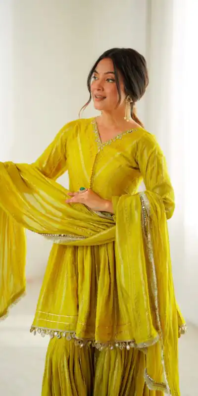 SRK 5300 Mustard Mal Chanderi With Lace Work & Mirror Work Salwar Suit . Get it for ₹2099. Delivery 4-6 Working Days. Shop now. | Jump Suits, Tops & Bottoms, Track Suits, Salwar suit, Casual Suits, Creative suits, Designer Suits, Palazzo Suits, Party Wear Suits, Patiala Suits, Straight Suits, Trendy Wear