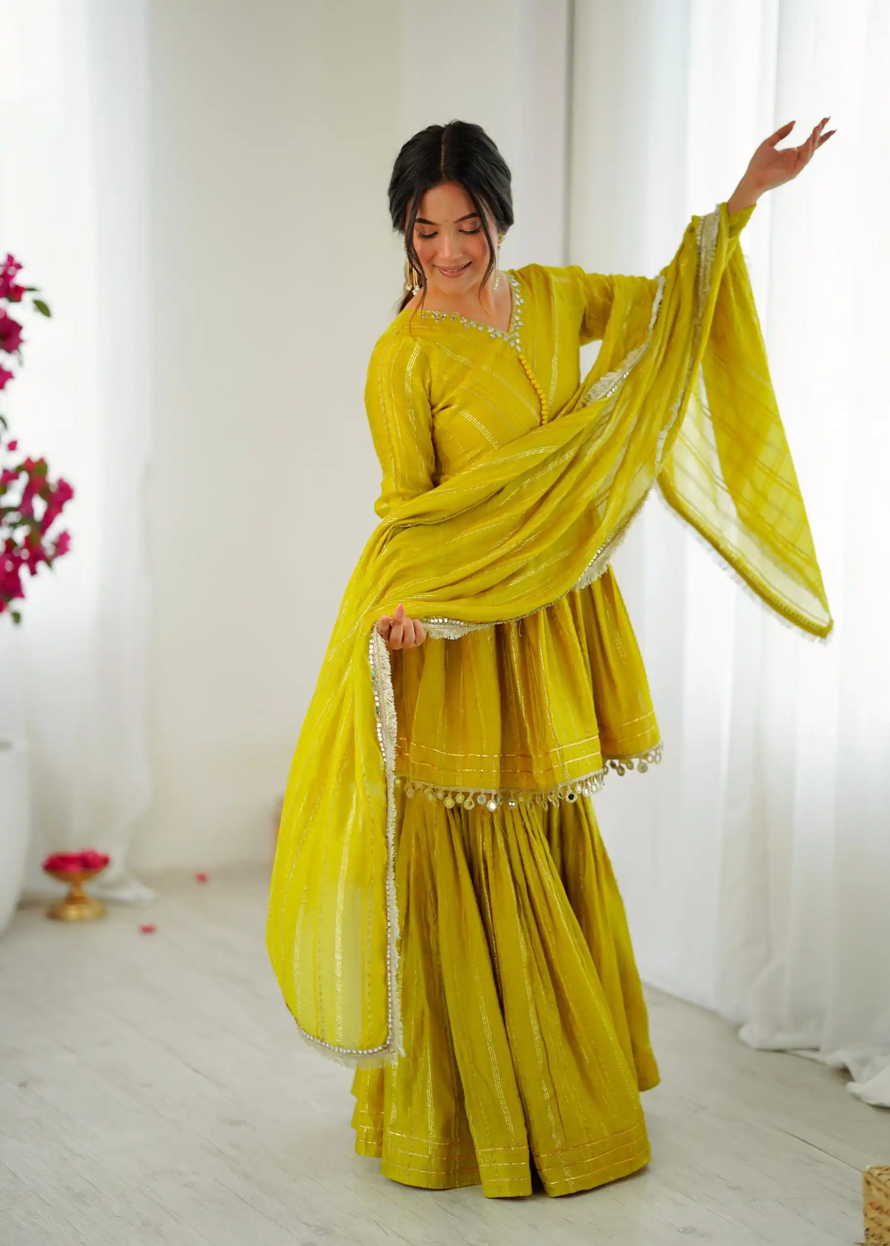SRK 5300 Mustard Mal Chanderi With Lace Work & Mirror Work Salwar Suit . Get it for ₹2099. Delivery 4-6 Working Days. Shop now. | Jump Suits, Tops & Bottoms, Track Suits, Salwar suit, Casual Suits, Creative suits, Designer Suits, Palazzo Suits, Party Wear Suits, Patiala Suits, Straight Suits, Trendy Wear