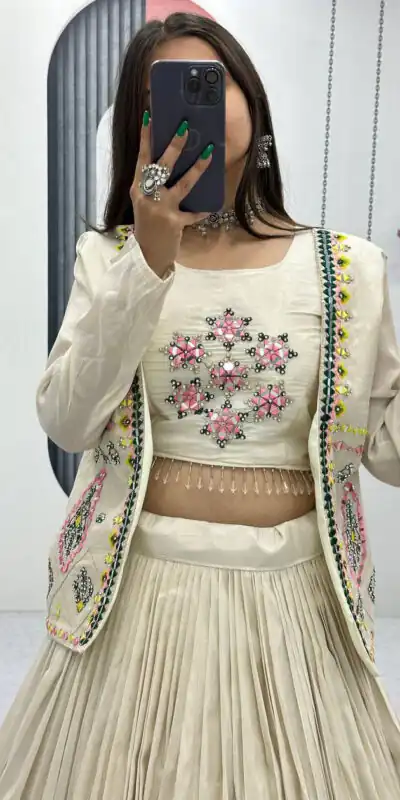 PC 522 Off White Tissue Simmer Lehenga Choli Perfect for Wedding, Party, Cultural Events, Diwali, Ganesh Chaturthi – . Exclusive Offer ₹3049. Deli | Jump Suits, Salwar suit, Casual Suits, Creative suits, Designer Suits, Palazzo Suits, Party Wear Suits, Patiala Suits, Straight Suits