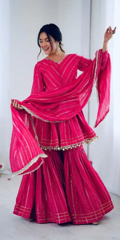 SRK 5300 Pink Mal Chanderi With Lace Work & Mirror Work Salwar Suit . Get it for ₹2099. Delivery 4-6 Working Days. Shop now. | Jump Suits, Tops & Bottoms, Track Suits, Salwar suit, Casual Suits, Creative suits, Designer Suits, Palazzo Suits, Party Wear Suits, Patiala Suits, Straight Suits, Trendy Wear