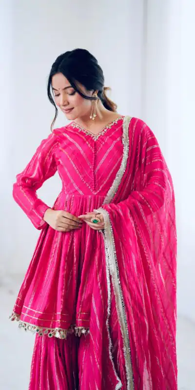 SRK 5300 Pink Mal Chanderi With Lace Work & Mirror Work Salwar Suit . Get it for ₹2099. Delivery 4-6 Working Days. Shop now. | Jump Suits, Tops & Bottoms, Track Suits, Salwar suit, Casual Suits, Creative suits, Designer Suits, Palazzo Suits, Party Wear Suits, Patiala Suits, Straight Suits, Trendy Wear
