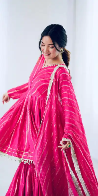 SRK 5300 Pink Mal Chanderi With Lace Work & Mirror Work Salwar Suit . Get it for ₹2099. Delivery 4-6 Working Days. Shop now. | Jump Suits, Tops & Bottoms, Track Suits, Salwar suit, Casual Suits, Creative suits, Designer Suits, Palazzo Suits, Party Wear Suits, Patiala Suits, Straight Suits, Trendy Wear