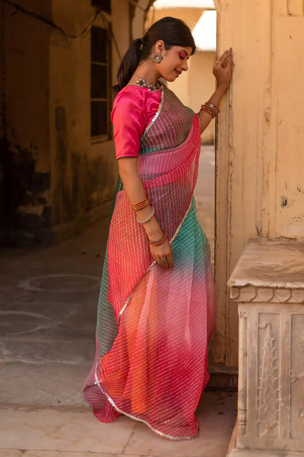 BT 331 Pink Soft T.b. Organza Silk with Sequins Work & Lace Work Saree . Available at ₹1499 only. Delivery 4-6 Working Days. Shop now. | Sarees, Bollywood Sarees, Creative Sarees, Designer Sarees, Embroidered Sarees, Ethnic Saree, Modern Digital sarees, Party Wear Sarees