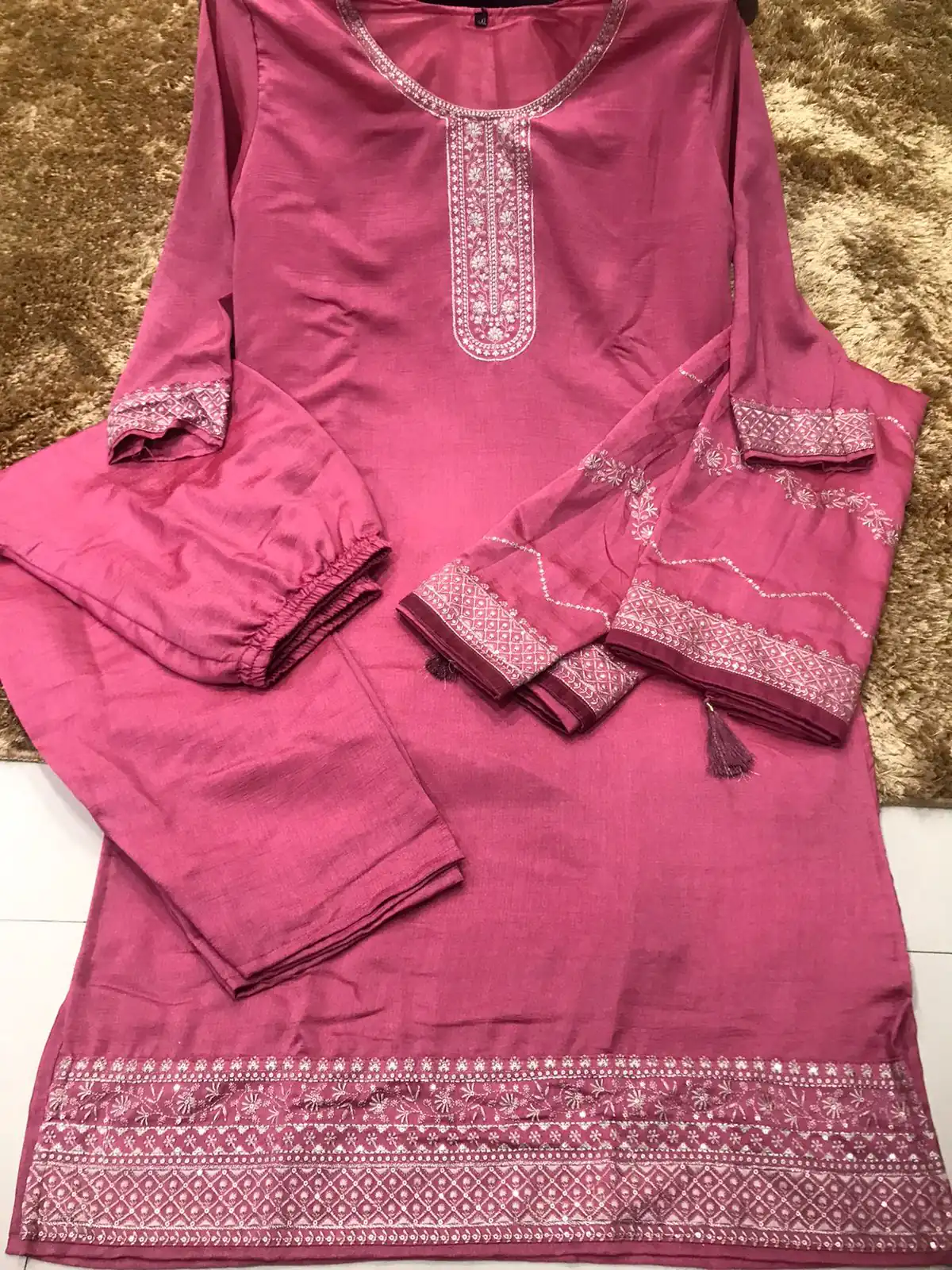 DS 64952 Pink in Vichitra Embroidery Work Salwar Suit . Wedding, Party, Festive, Events, Special Price ₹2049. Delivery 4-6 Working Days. Shop now. | Jump Suits, Salwar suit, Casual Suits, Creative suits, Designer Suits, Palazzo Suits, Party Wear Suits, Patiala Suits, Straight Suits