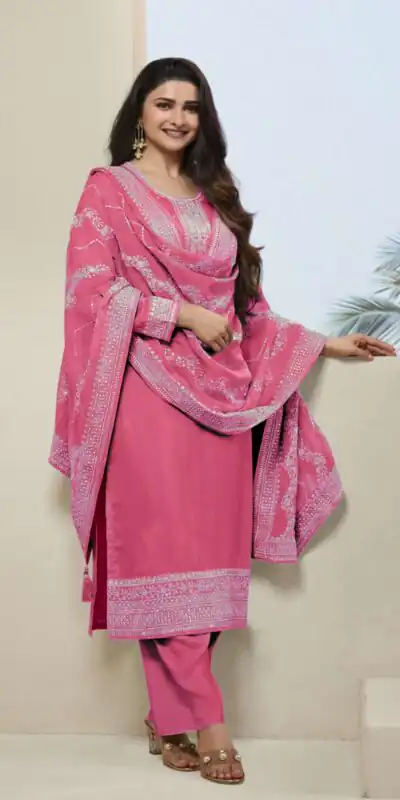 DS 64952 Pink in Vichitra Embroidery Work Salwar Suit . Wedding, Party, Festive, Events, Special Price ₹2049. Delivery 4-6 Working Days. Shop now. | Jump Suits, Salwar suit, Casual Suits, Creative suits, Designer Suits, Palazzo Suits, Party Wear Suits, Patiala Suits, Straight Suits