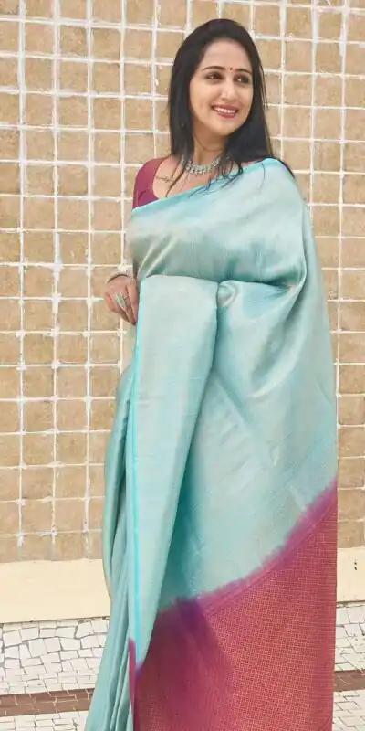 KP 4084 Sky Blue Soft Lichi Silk Saree with Lace Work & Lace Border. Festive Deal ₹1399. Delivery 4-6 Working Days. Shop now. | Sarees, Bollywood Sarees, Creative Sarees, Designer Sarees, Embroidered Sarees, Ethnic Saree, Modern Digital sarees, Party Wear Sarees