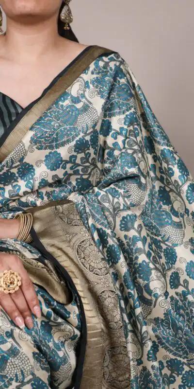 YNF 7050 Sky Blue Color Tasar Silk with Lace Border & Lace Work Saree . Best Price ₹1749. Delivery 4-6 Working Days. Shop now. | Sarees, Bollywood Sarees, Creative Sarees, Designer Sarees, Embroidered Sarees, Ethnic Saree, Modern Digital sarees, Party Wear Sarees