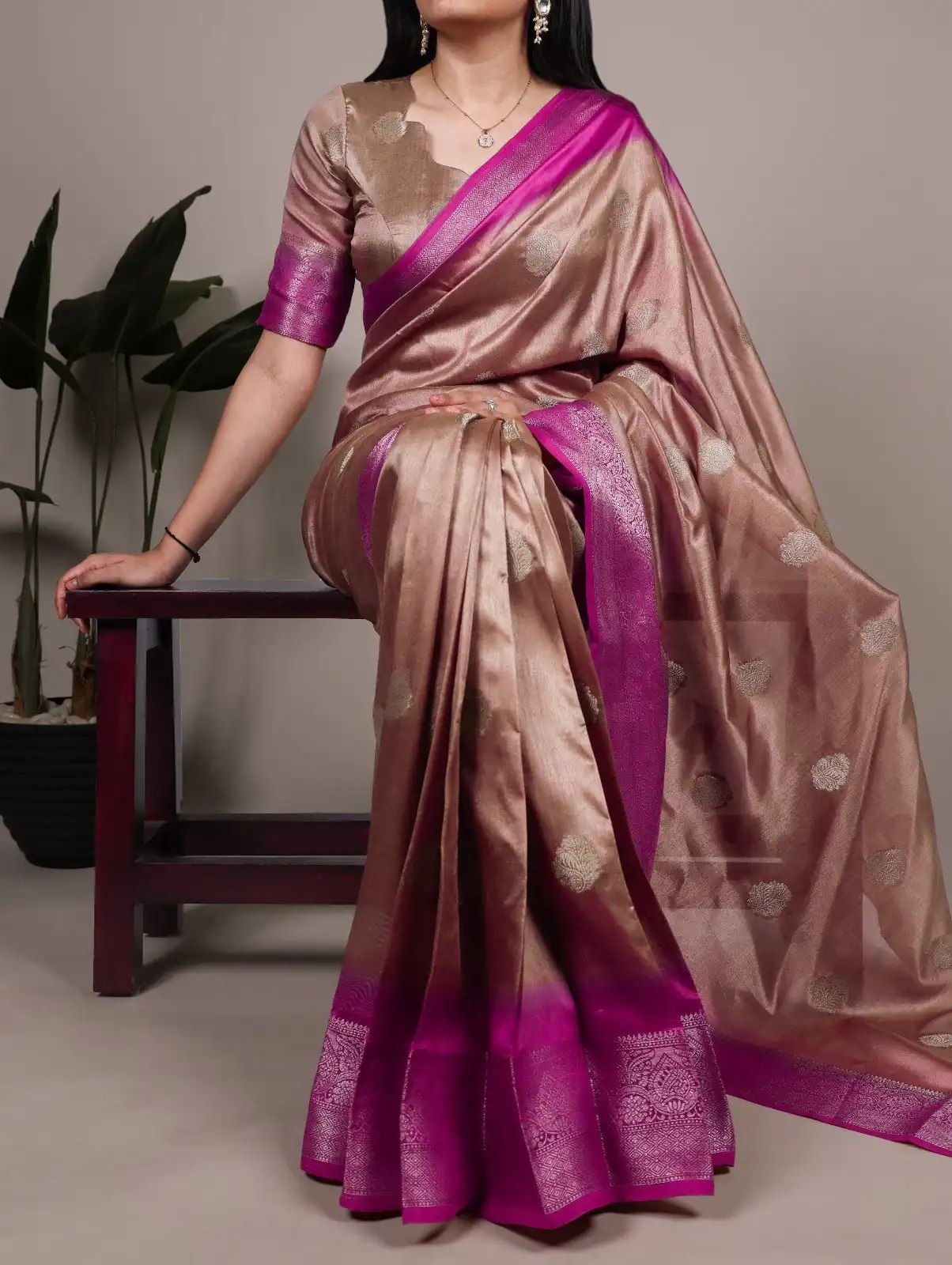 YNF 7909 Brown in Rumali Silk Zari Work Saree . Wedding, Party, Festive, Events Now at just ₹1549. Delivery 4-6 Working Days. Shop now. | Sarees, Bollywood Sarees, Creative Sarees, Designer Sarees, Embroidered Sarees, Ethnic Saree, Modern Digital sarees, Party Wear Sarees
