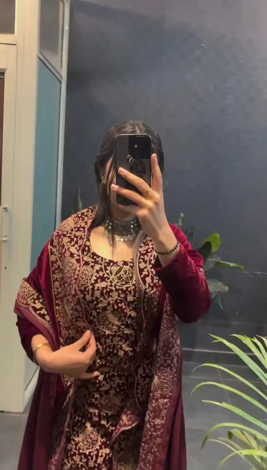 RTC 5940 Maroon Viscos velvet Chinestich Work Salwar Suit with Designer Work. Festive Deal ₹2049. Delivery 4-6 Working Days. Shop now. | Jump Suits, Tops & Bottoms, Track Suits, Party Wear Lehenga, Salwar suit, Casual Suits, Creative suits, Designer Suits, Palazzo Suits, Party Wear Suits, Patiala Suits, Straight Suits, Trendy Wear