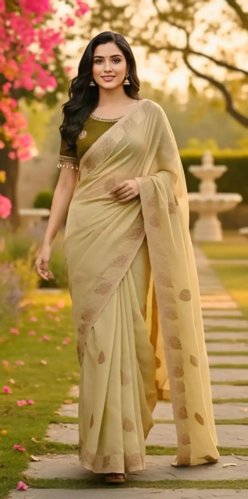 SC 1005 Mehendi in Soft fandy Silk Embroidery Work & Lace Work Saree . Available at ₹2499 only. Delivery 4-6 Working Days. Shop now. | Sarees, Bollywood Sarees, Creative Sarees, Designer Sarees, Embroidered Sarees, Ethnic Saree, Modern Digital sarees, Party Wear Sarees