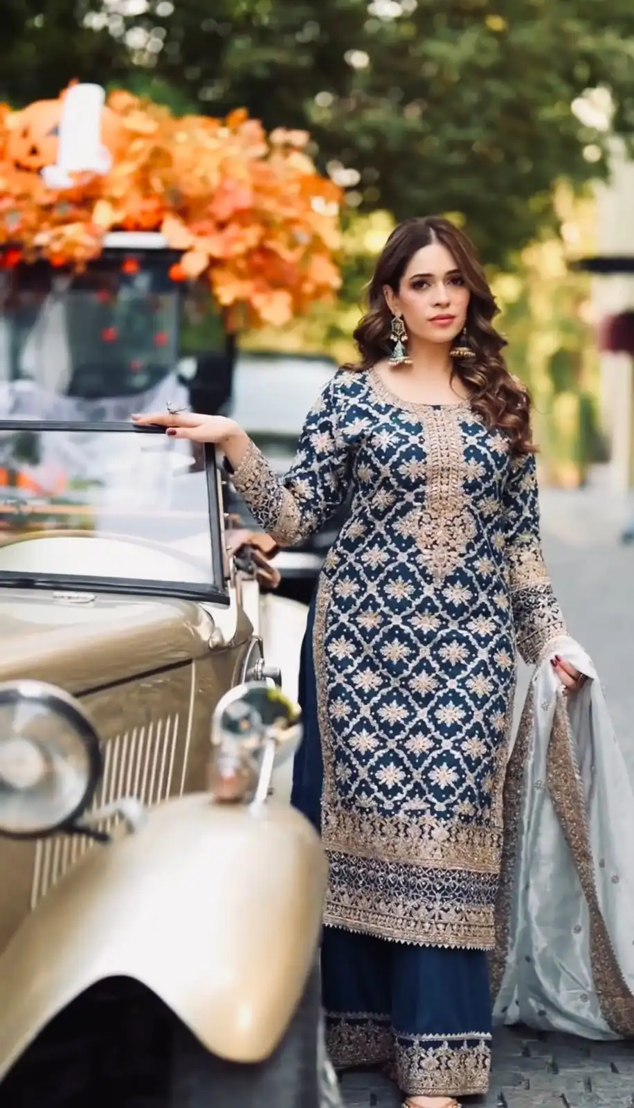 SRK 5310 Navy Blue Faux Georgette Salwar Suit Perfect for Wedding, Party, Baisakhi, Pooja, Reception – . Best Price ₹2149. Delivery 4-6 Working Da | Lehenga, Bollywood Lehenga, Creative Lehenga, Designer Lehenga, Embroidered Lehenga, Party Wear Lehenga