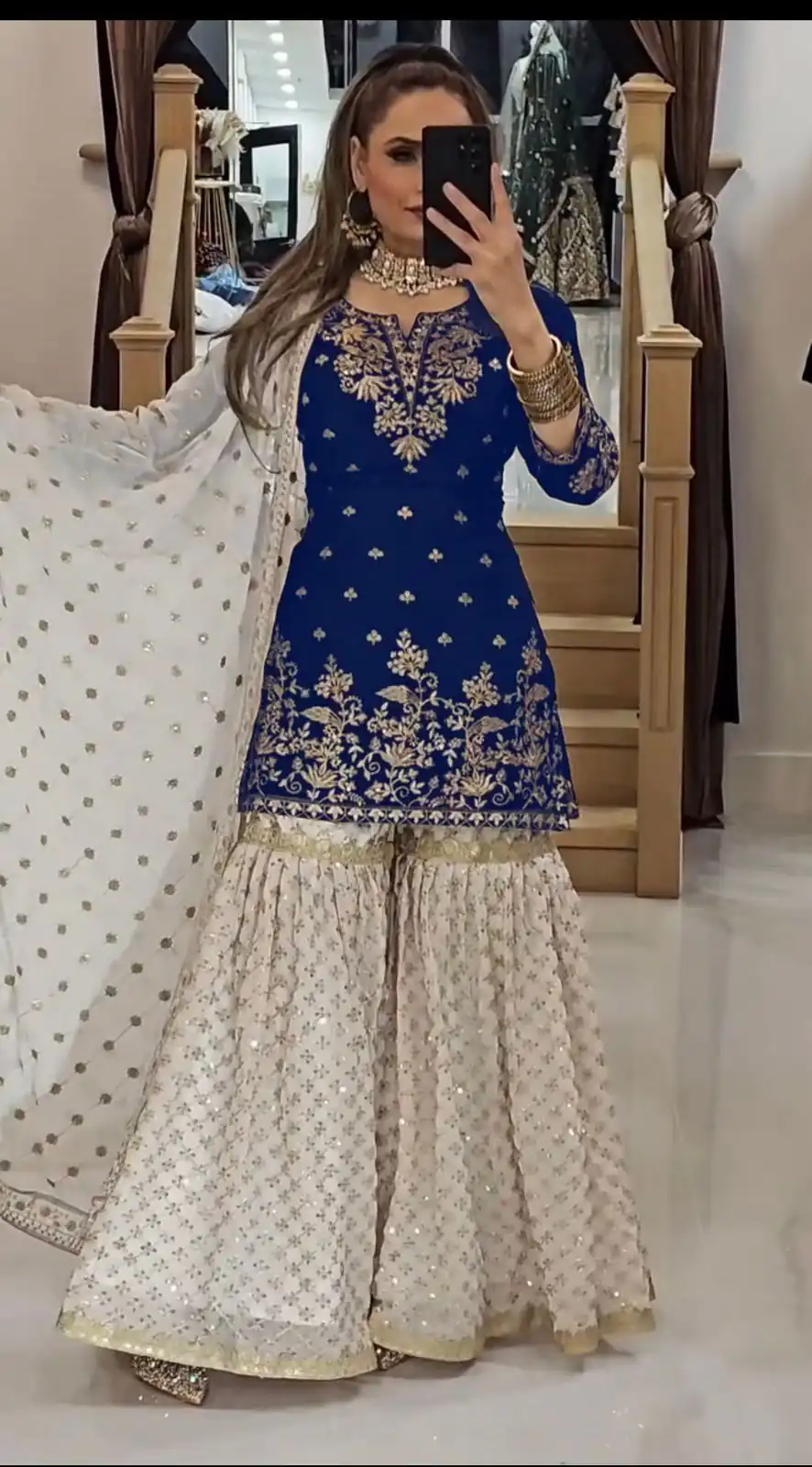 VLM 264 Navy Blue in Fox Georgette Embroidery Work & Lace Work Salwar Suit . Best Price ₹2399. Delivery 4-6 Working Days. Shop now. | Jump Suits, Tops & Bottoms, Track Suits, Salwar suit, Casual Suits, Creative suits, Designer Suits, Palazzo Suits, Party Wear Suits, Patiala Suits, Straight Suits, Trendy Wear