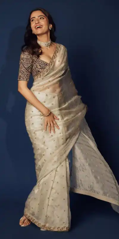 BT 396 Off White Soft TB Organza Saree with Lace Work & Zari Work. Special Price ₹1899. Delivery 4-6 Working Days. Shop now. | Sarees, Bollywood Sarees, Creative Sarees, Designer Sarees, Embroidered Sarees, Ethnic Saree, Modern Digital sarees, Party Wear Sarees