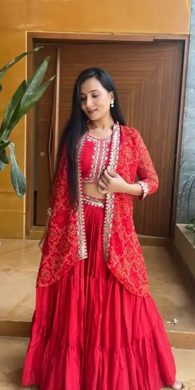 Ram 009 Red Chinon Lehenga Choli Perfect for Wedding, Party, Lohri, Reception, Anniversary – . Special Price ₹1999. Delivery 4-6 Working Days. Shop no | Lehenga, Bollywood Lehenga, Creative Lehenga, Designer Lehenga, Embroidered Lehenga, Party Wear Lehenga