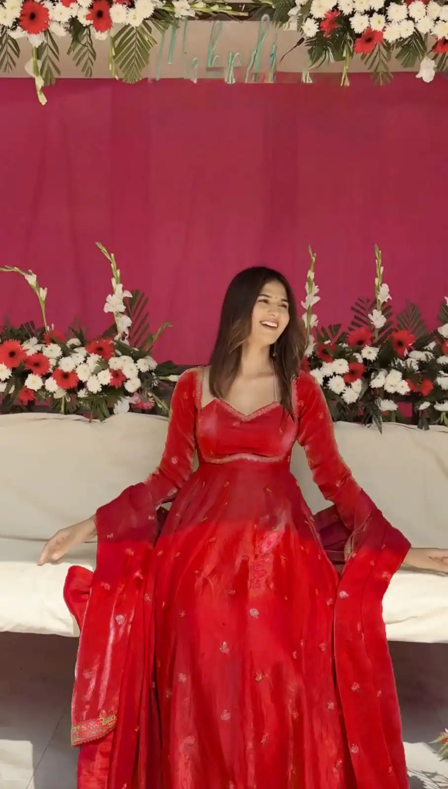 RTC 5937 Red Fendy silk Gown with Lace Work. Wedding, Party, Festive, Events Get it for ₹2149. Delivery 4-6 Working Days. Shop now. | Gowns, Bollywood Gowns, Creative Gowns, Designer Gowns, Embroidered Gowns, Party Wear Gowns