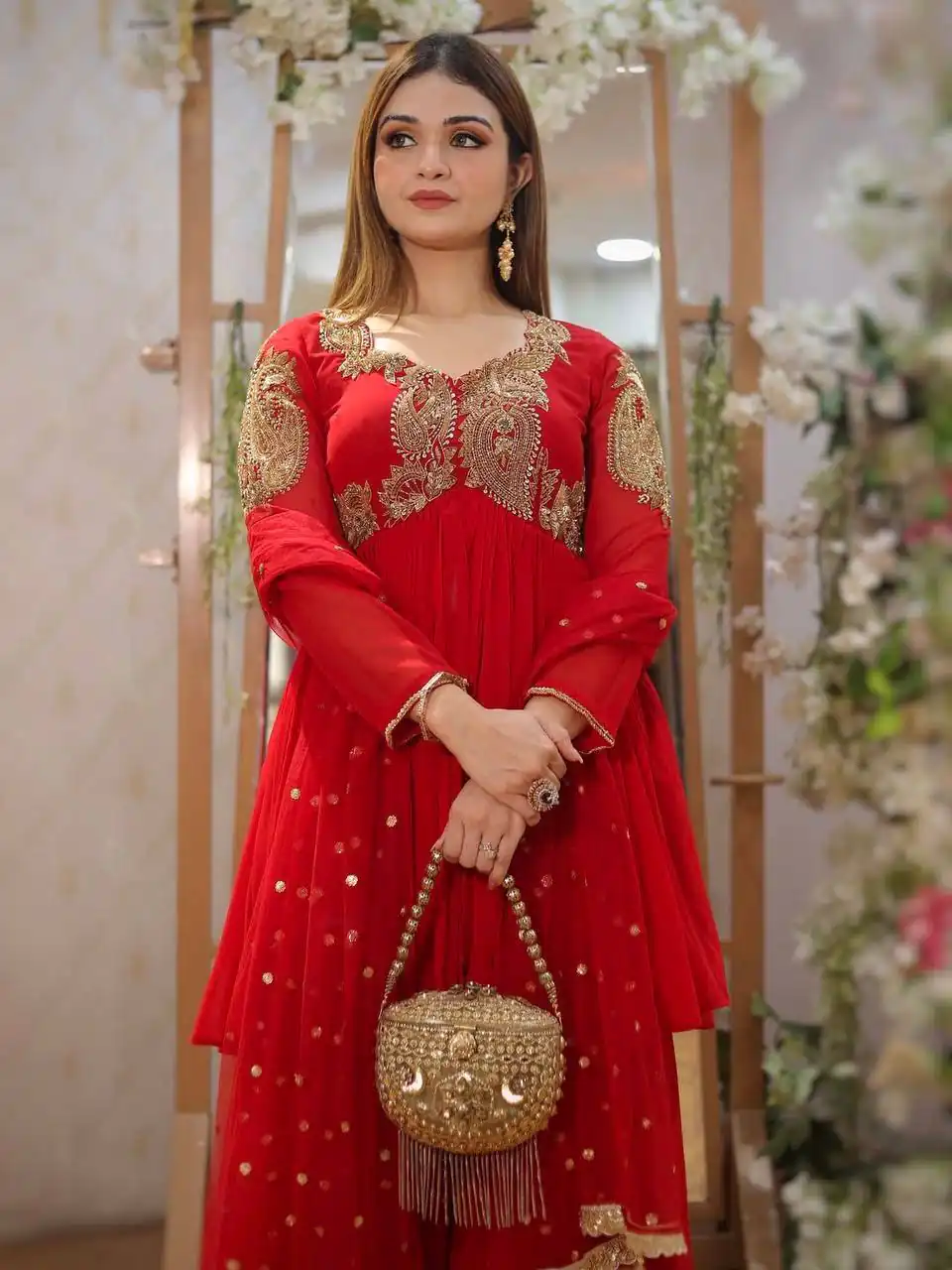 BT 5006 Red Fox Georgette Salwar Suit with Sequins Work & Embroidery Work. Best Price ₹1999. Delivery 4-6 Working Days. Shop now. | Jump Suits, Tops & Bottoms, Track Suits, Salwar suit, Casual Suits, Creative suits, Designer Suits, Palazzo Suits, Party Wear Suits, Patiala Suits, Straight Suits, Trendy Wear