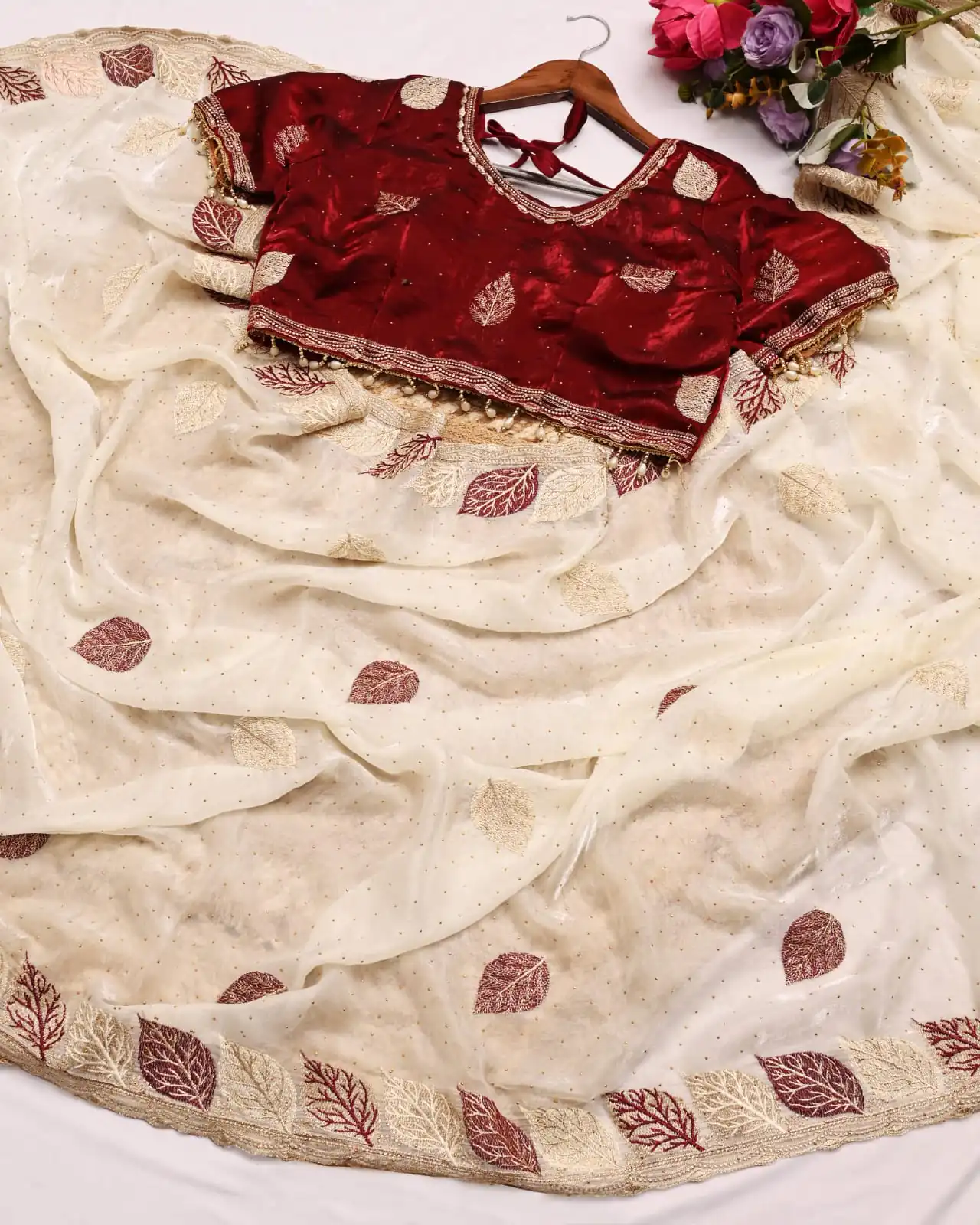 SC 1005 White in Soft fandy Silk Embroidery Work & Lace Work Saree . Available at ₹2499 only. Delivery 4-6 Working Days. Shop now. | Sarees, Bollywood Sarees, Creative Sarees, Designer Sarees, Embroidered Sarees, Ethnic Saree, Modern Digital sarees, Party Wear Sarees