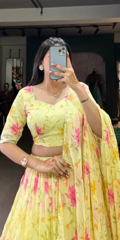 LNB 1036 Yellow Color Tabby Silk with Lace Work Lehenga Choli . Wedding, Party, Festive, Events, Grab it for ₹1999. Delivery 4-6 Working Days. Shop now. | Lehenga, Bollywood Lehenga, Creative Lehenga, Designer Lehenga, Embroidered Lehenga, Party Wear Lehenga