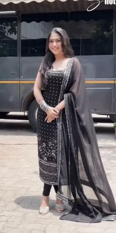 RTC 5912 Black Faux Georgette Salwar Suit Perfect for Wedding, Party, Baisakhi, Baby Shower, Sangeet – . Introductory Price ₹2099. Delivery 4-6 Working | Jump Suits, Tops & Bottoms, Track Suits, Salwar suit, Casual Suits, Creative suits, Designer Suits, Palazzo Suits, Party Wear Suits, Patiala Suits, Straight Suits, Trendy Wear