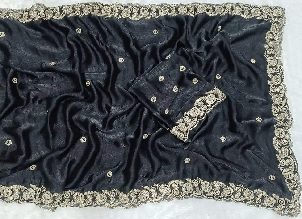 JR 655 Black Space Silk Saree Perfect for Wedding, Party, Pooja, Makar Sankranti, Temple Visit – . Affordable Price ₹1999. Delivery 4-6 Working Days | Sarees, Bollywood Sarees, Creative Sarees, Designer Sarees, Embroidered Sarees, Ethnic Saree, Modern Digital sarees, Party Wear Sarees