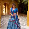 LNB 1252 Blue Dola Silk Lehenga Choli Perfect for Wedding, Party, Raksha Bandhan, Engagement, Onam – . Now at just ₹2449. Delivery 4-6 Working Days. | Lehenga, Bollywood Lehenga, Creative Lehenga, Designer Lehenga, Embroidered Lehenga, Party Wear Lehenga