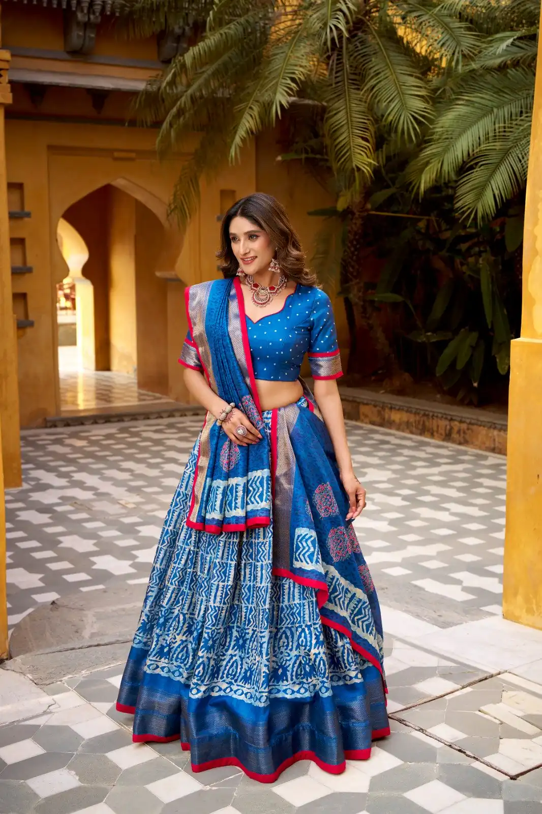 LNB 1252 Blue Dola Silk Lehenga Choli Perfect for Wedding, Party, Raksha Bandhan, Engagement, Onam – . Now at just ₹2449. Delivery 4-6 Working Days. | Lehenga, Bollywood Lehenga, Creative Lehenga, Designer Lehenga, Embroidered Lehenga, Party Wear Lehenga